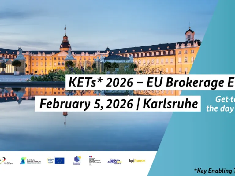KETs 2026 – EU Brokerage Event k výzvám Horizont Evropa