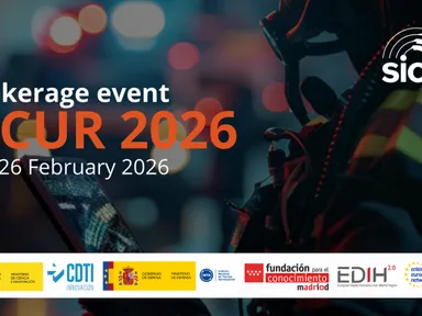 SICUR 2026 Brokerage Event – Cluster 3