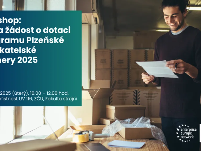 Workshop: Jak na žádost o dotaci z programu Plzeňské podnikatelské vouchery 2025