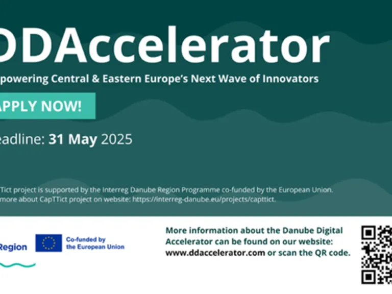 Danube Digital Accelerator - poslední kolo přihlášek