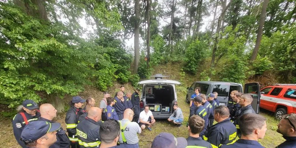 Aplikace z dílny Drony SIT oceňují čeští a němečtí hasiči