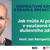 Inspirativní ráno s Brain and Breakfast: Jak může AI pomoci v současné krizi duševního zdraví?