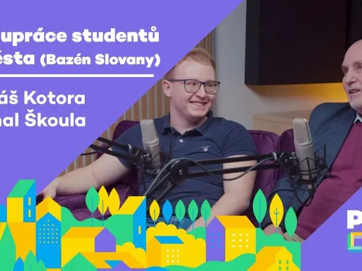 PINEcast 9 / Spolupráce studentů a města - Tomáš Kotora, Michal Škoula