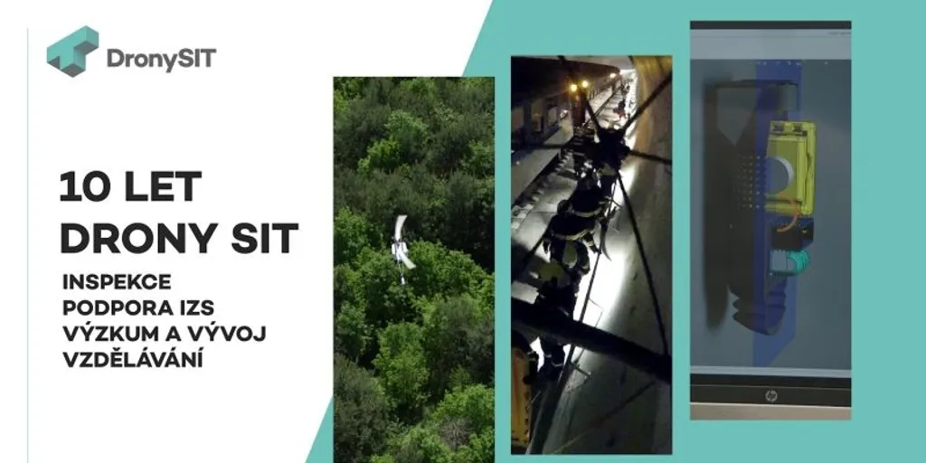 Plzeňské drony slaví deset let, jsou profesionální podporou složkám IZS