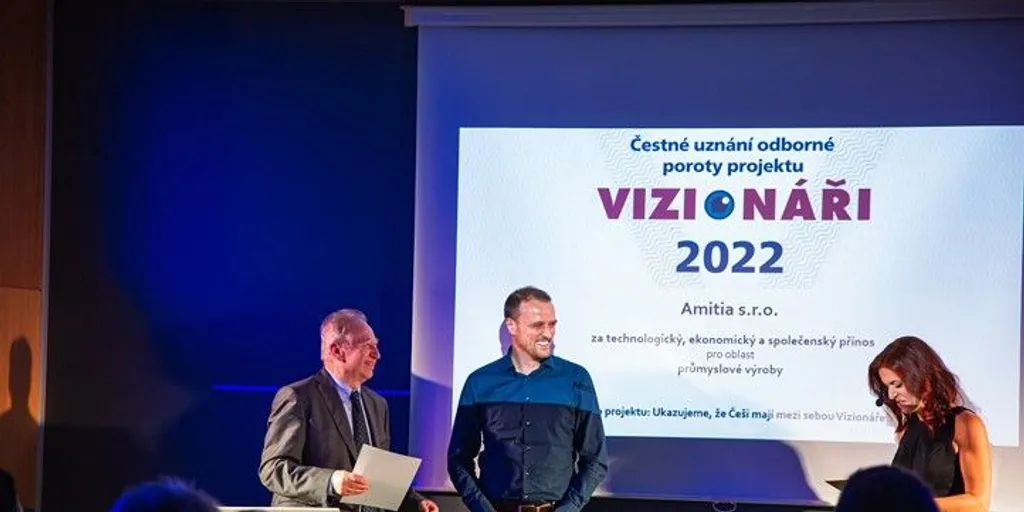 Plzeň pomáhá inovátorům. Firmy Amitia a Pinflow energy storage, které s městem spolupracují, získaly ceny v soutěži Vizionáři 2022