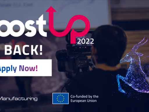 Příležitost pro start-upy: Podejte si přihlášku do EIT Manufacturing BoostUp! 2022