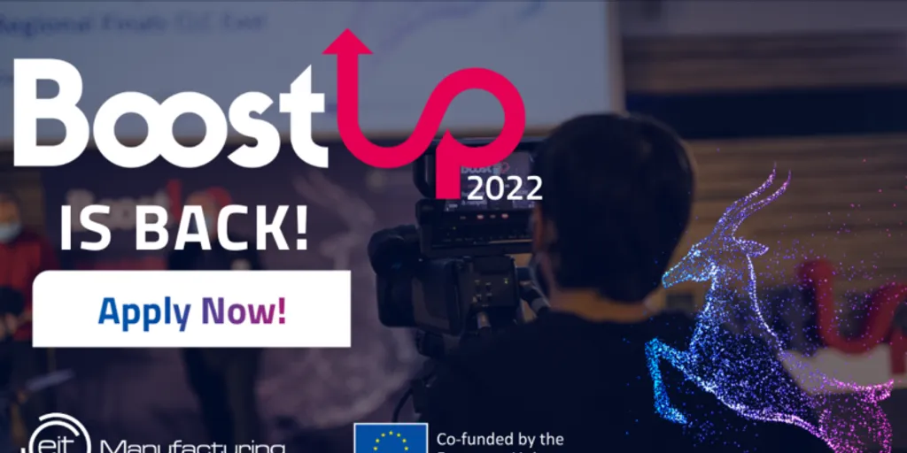 Příležitost pro start-upy: Podejte si přihlášku do EIT Manufacturing BoostUp! 2022