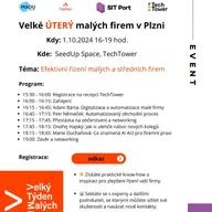 Velké úterý malých firem v Plzni