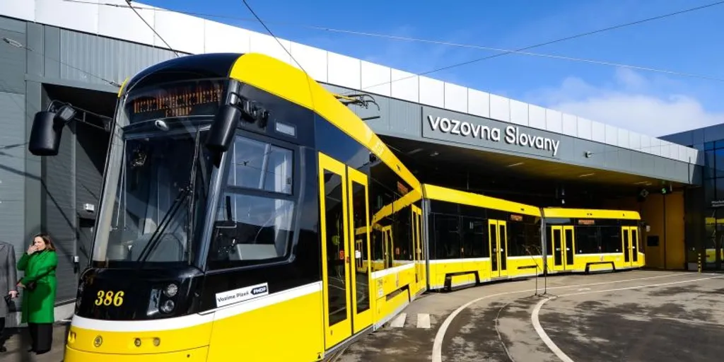 Plzeň má novou a moderní tramvajovou vozovnu
