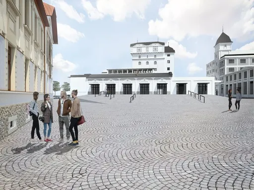 Pivovar Světovar v Plzni se mění v TechTower s akváriem pro vodní drony