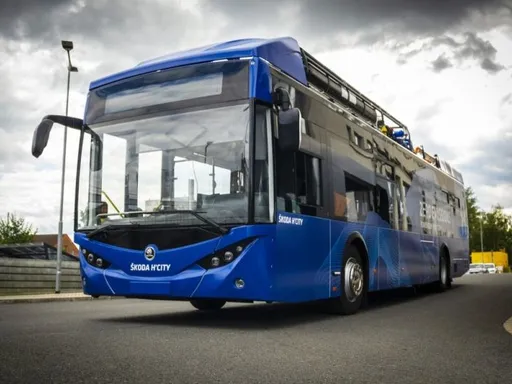 EKOLOGICKÁ DOPRAVA VE MĚSTECH – TO JE CÍL NOVÉHO VODÍKOVÉHO AUTOBUSU ŠKODA H‘CITY
