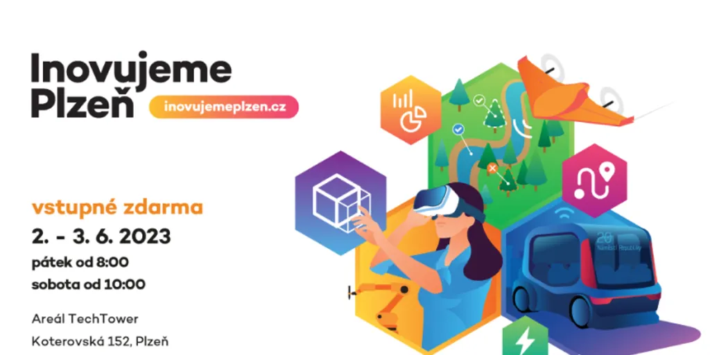 Festival Inovujeme Plzeň vypukne v TechToweru na začátku června